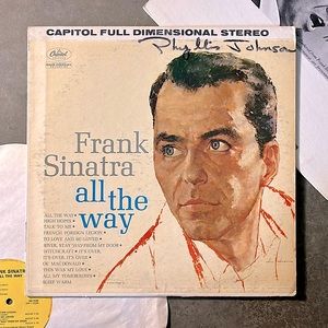 Frank Sinatra - “All The Way” Vinyl LP